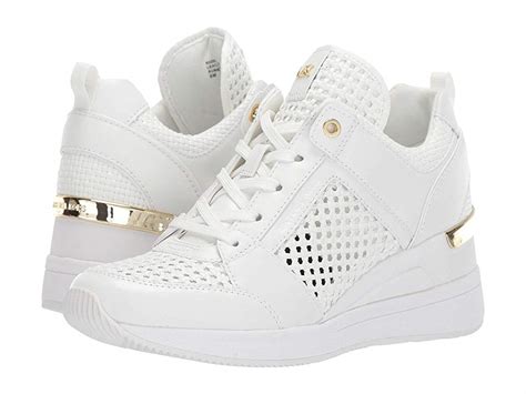 michael kors studded wedge sneakers|Michael Kors wedge sneakers women's.